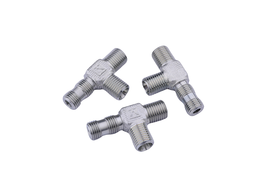 Three way connector