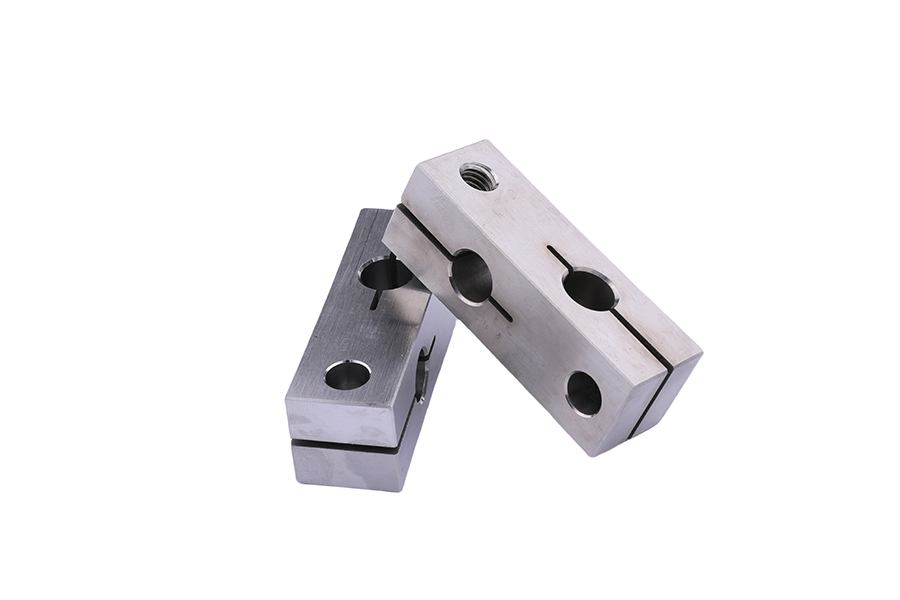 Stainless steel clamping block